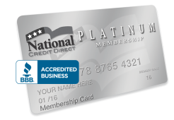 National Credit Direct is BBB Accredited Business with A+ Ratings