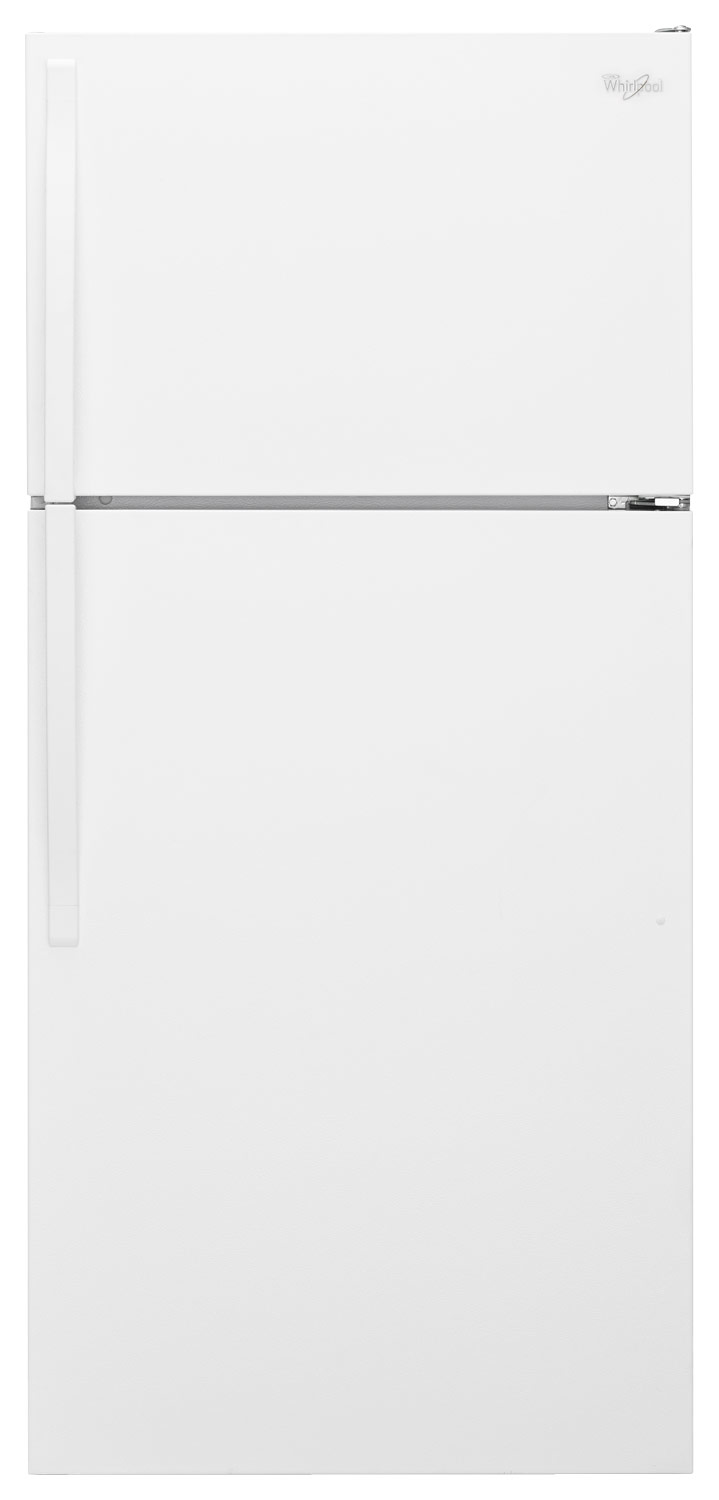 Whirlpool - 14.3 Cu. Ft. Top-Freezer Refrigerator - White