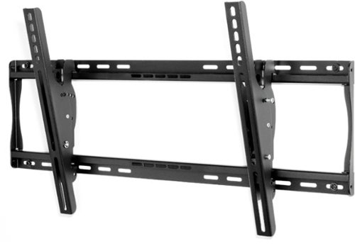 Peerless-AV - Tilt Display Wall Mount For Most 32" - 75" Flat Panel Displays - Black