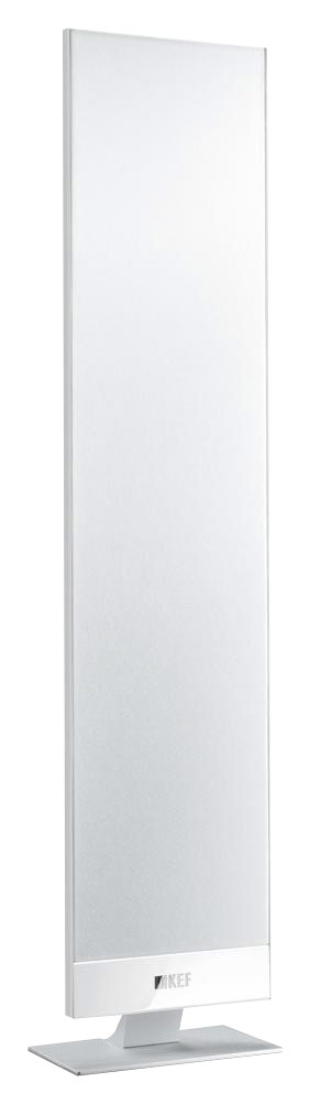 KEF - T Series Dual 4-1/2" 2-1/2-Way Satellite Speakers (Pair) - White