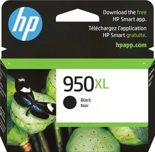 HP - 950XL High-Yield Ink Cartridge - Black
