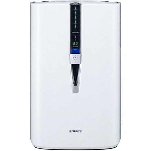 Sharp - Air Purifier and Humidifier with Plasmacluster Ion Technology Recommended for Large-Sized...