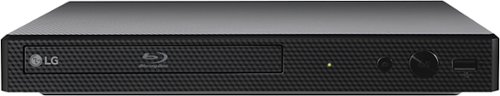 LG - Streaming Audio Wi-Fi Built-In Blu-ray Player - Black