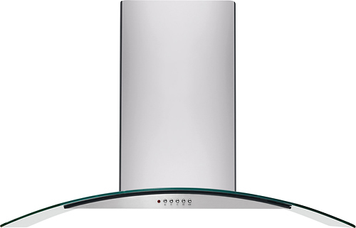 Frigidaire - 30" Convertible Range Hood - Stainless steel and glass