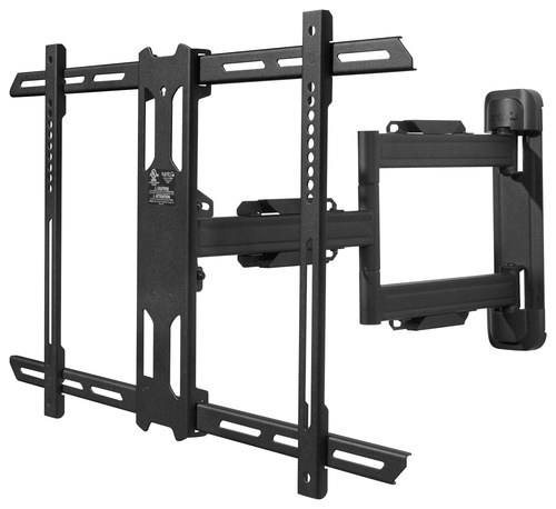Kanto - Full-Motion TV Wall Mount for Most 37" - 60" Flat-Panel TVs - Extends 22" - Black