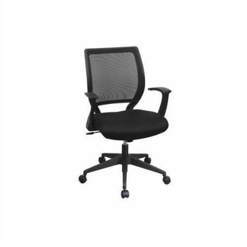 Office Star Products - Fabric Task Chair - Black