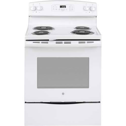 GE - 5.3 Cu. Ft. Freestanding Electric Range with Self-Cleaning and ...