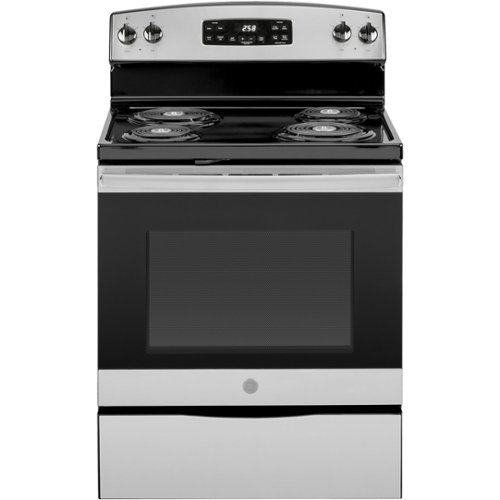 GE - 5.3 Cu. Ft. Freestanding Electric Range with Self-Cleaning and ...