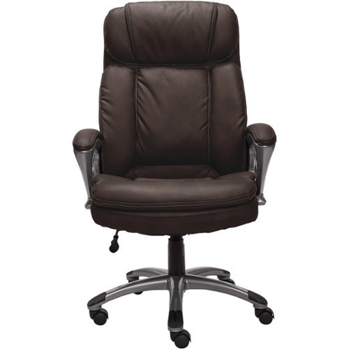 Serta Fairbanks Bonded Leather Big and Tall Executive Office Chair