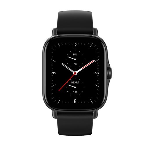 Amazfit - GTS 2e Smartwatch 42mm Aluminum Alloy - Obsidian Black
