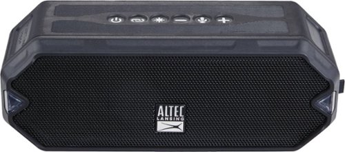 Altec Lansing - HydraJolt Everything Proof Speaker - Black