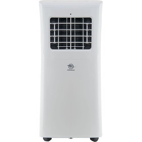 AireMax - Portable Air Conditioner with Remote Control for Rooms up to 300 Sq. Ft. - White