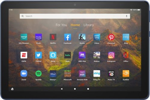 Amazon - Fire HD 10 – 10.1” – Tablet – 64 GB - Denim