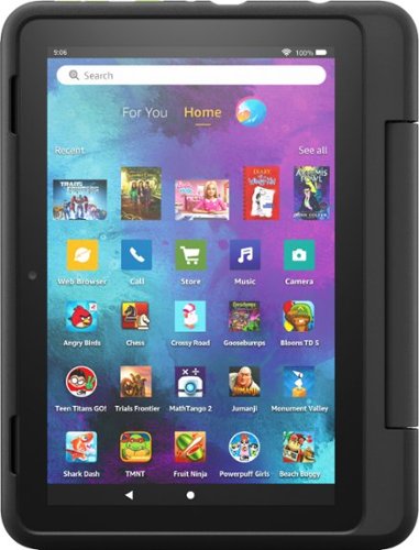 Amazon - Fire 10 Kids Pro – 10.1” Tablet – ages 6+ - 32 GB - Black