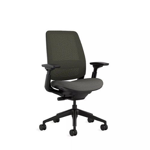 Steelcase - Series 2 3D Airback Chair with Black Frame - Night Owl