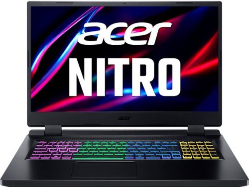 Acer - Nitro 5 17.3" Full HD IPS 144Hz Gaming Laptop- Intel Core i5-12500H- NVIDIA GeForce RTX 30...