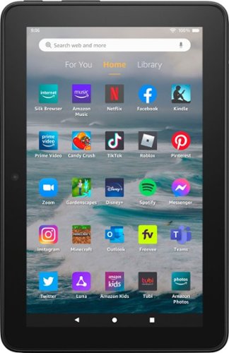 Amazon - Fire 7 (2022) 7” tablet with Wi-Fi 16 GB - Black