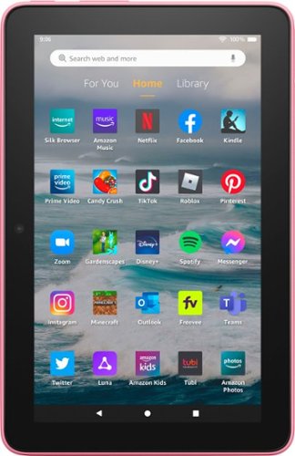 Amazon - Fire 7 (2022) 7” tablet with Wi-Fi 16 GB - Rose