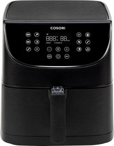 Cosori Pro XL II Smart 5.8 qt. Dark Gray Digital Air Fryer with