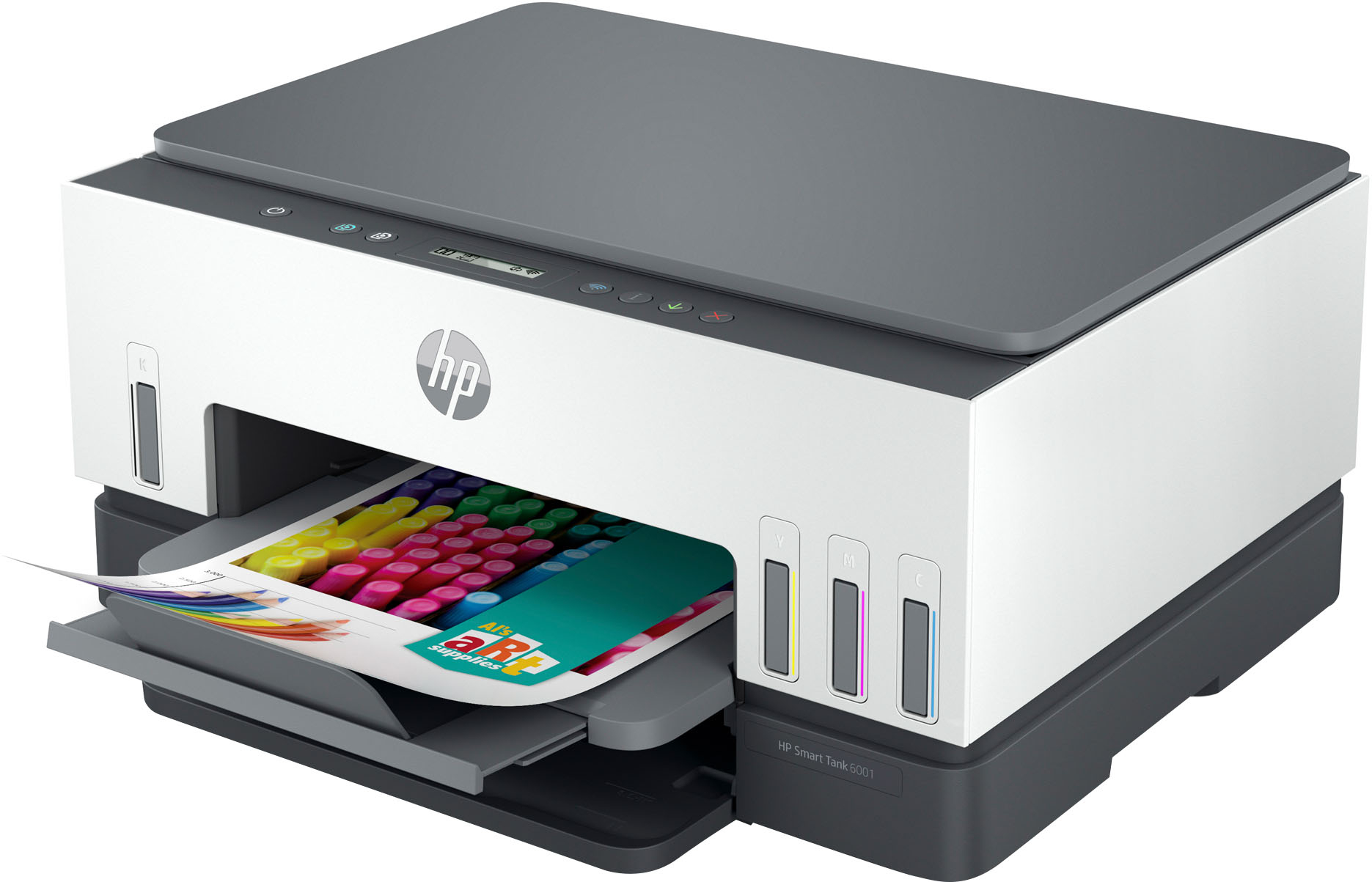 HP - Smart Tank 6001 Wireless All-In-One Supertank Inkjet Printer With ...