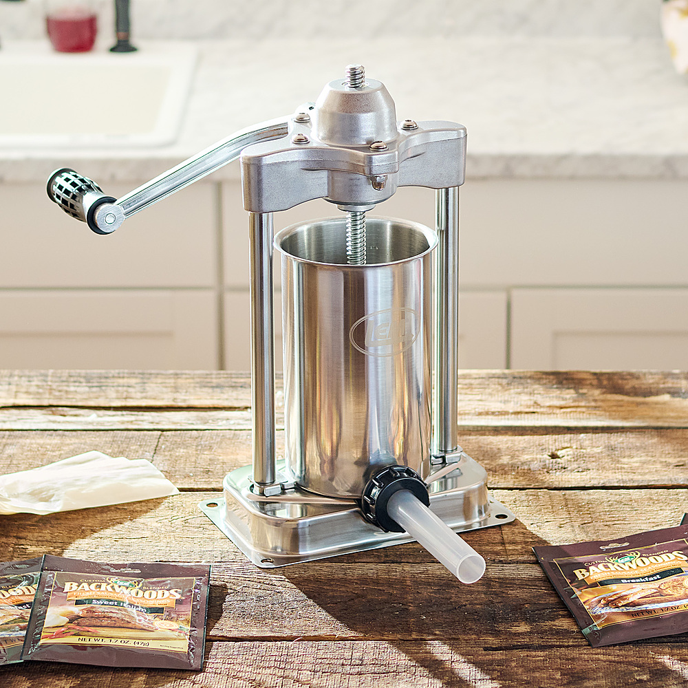 LEM Product Mighty Bite 5lb Stuffer Stainless Alternate Views