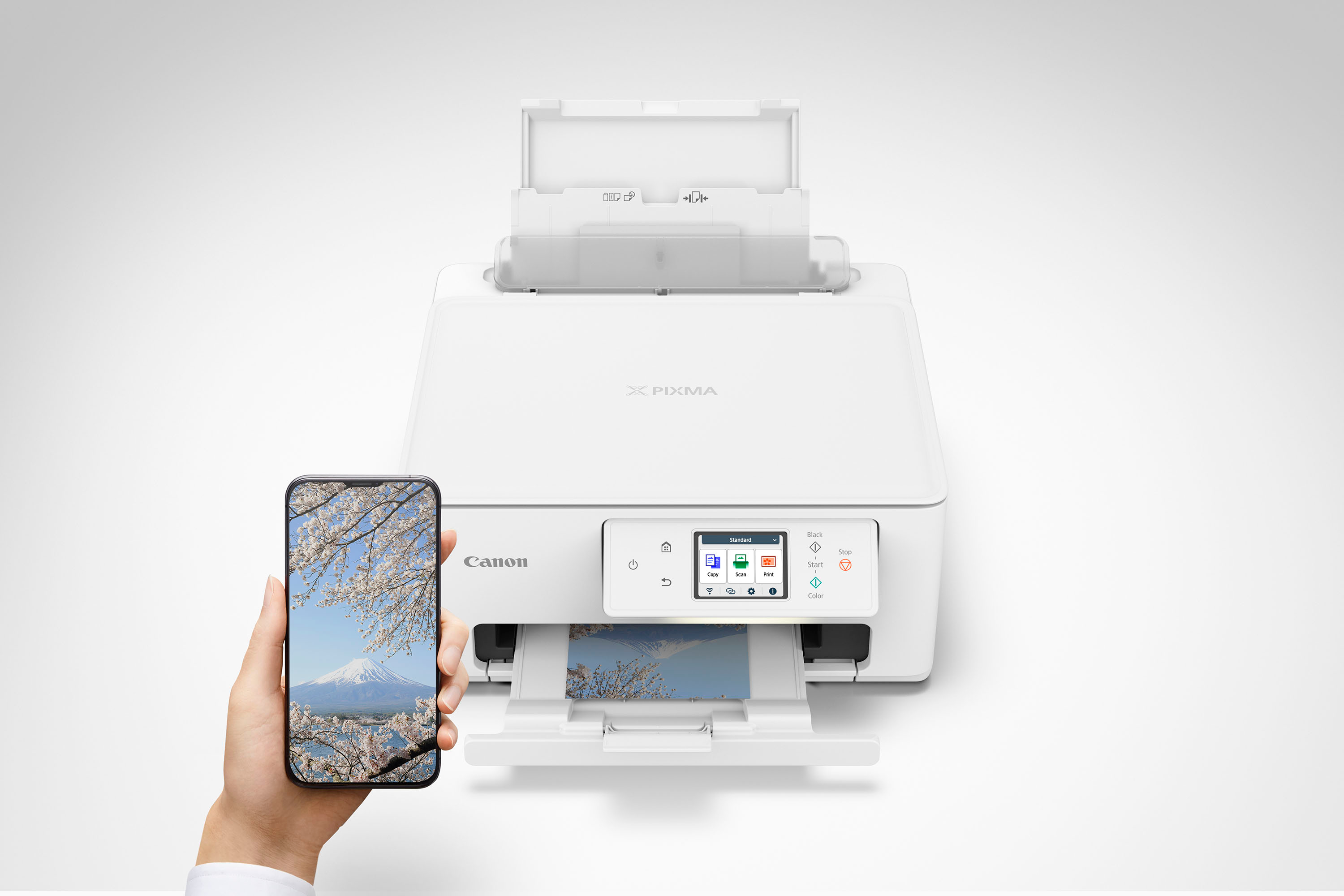 Canon PIXMA TS7720 Wireless AllInOne Inkjet Printer White