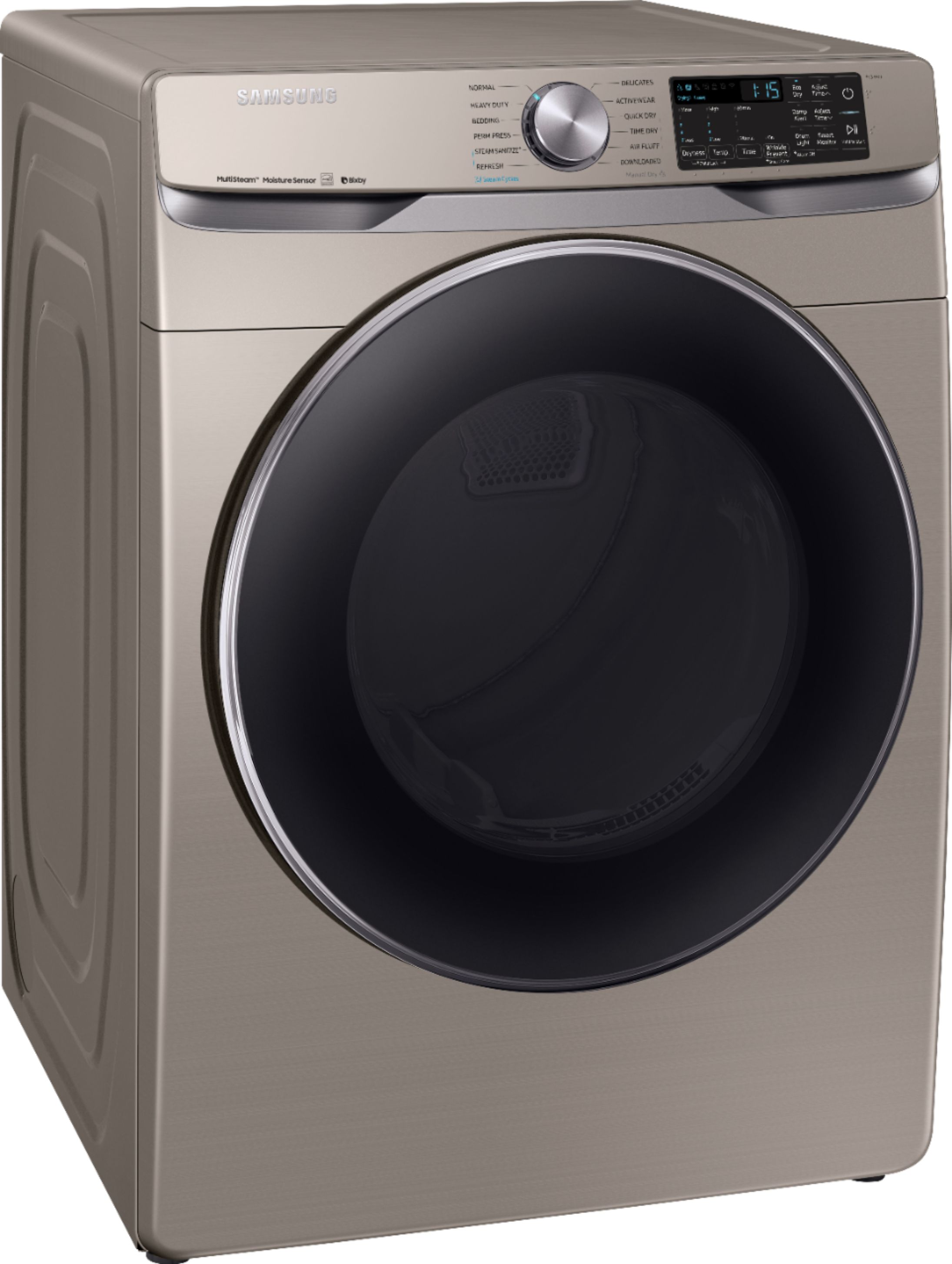 Samsung 7.5 Cu. Ft. Stackable Smart Electric Dryer with Steam