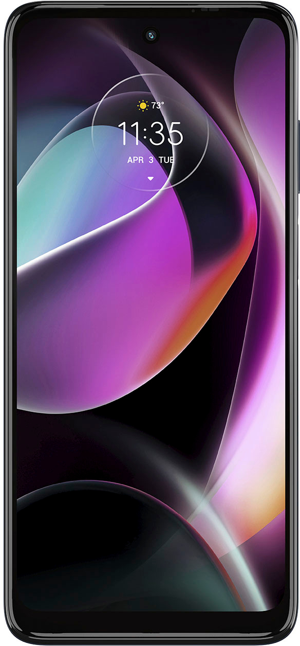 Motorola - Moto G 5G 256GB (2022 Unlocked) - Moonlight Gray - Angle