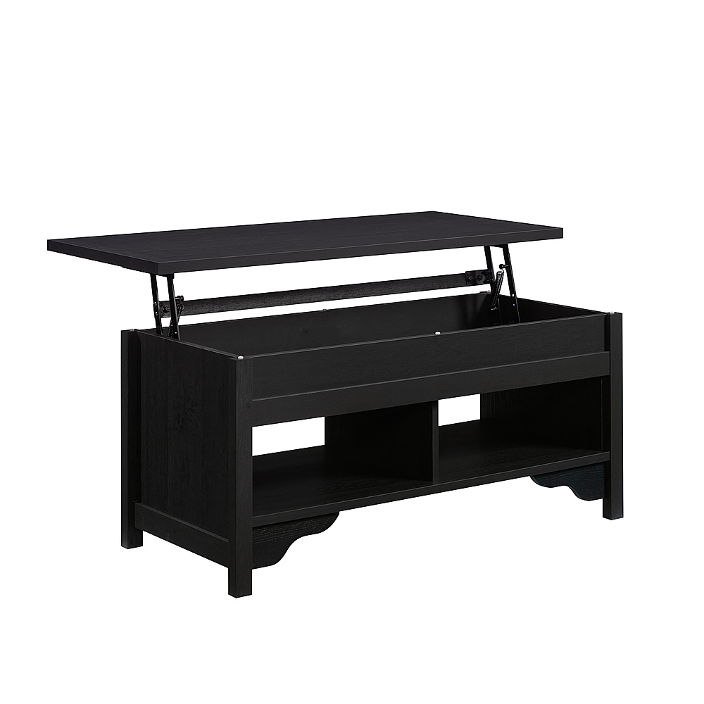 Sauder - Dawson Trail Lift Top Coffee Table - Black - Angle