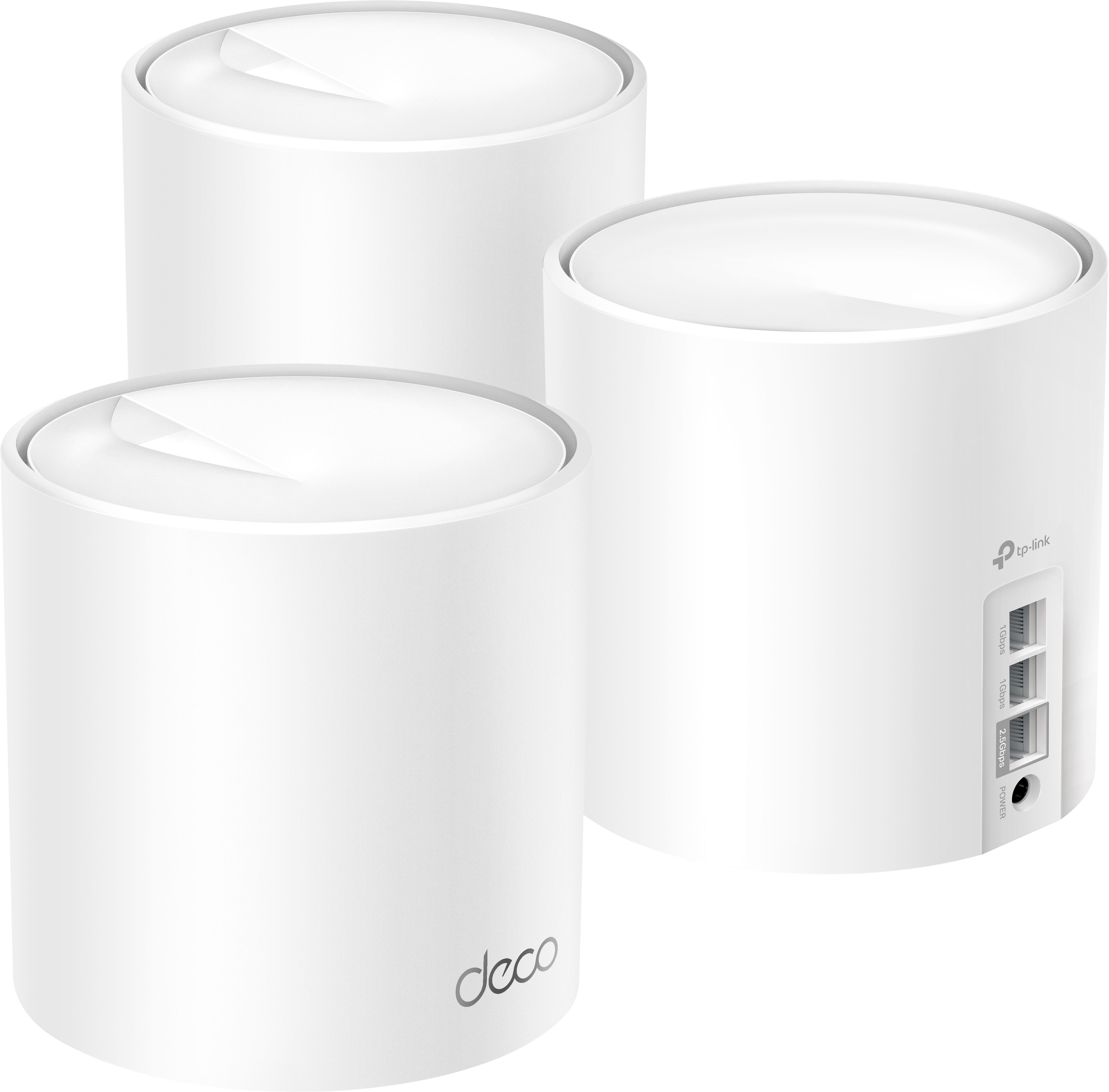 eero - Pro 6E AXE5400 Tri-Band Mesh Wi-Fi 6E System (3-pack) - White