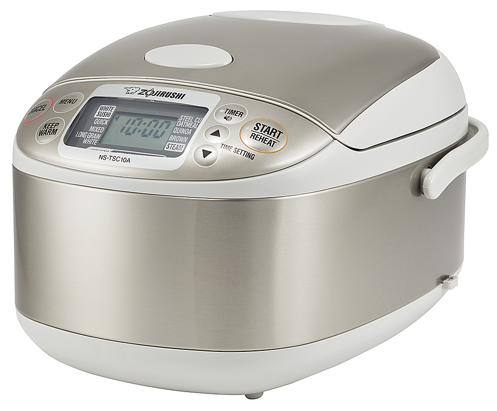 Zojirushi Cup Micom Rice Cooker Warmer Stainless Gray Large