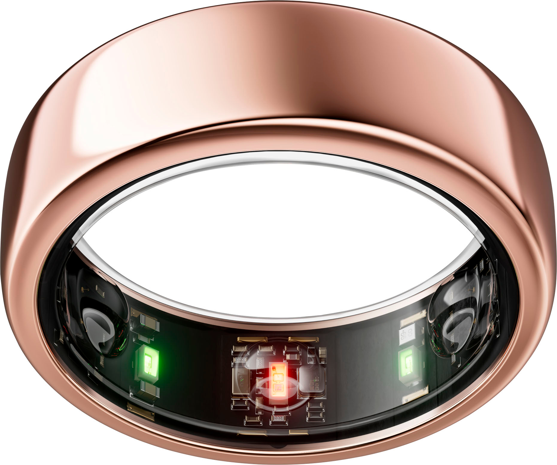 Oura Ring Gen3 - Horizon - Size Before You Buy - Size 6 - Rose 
