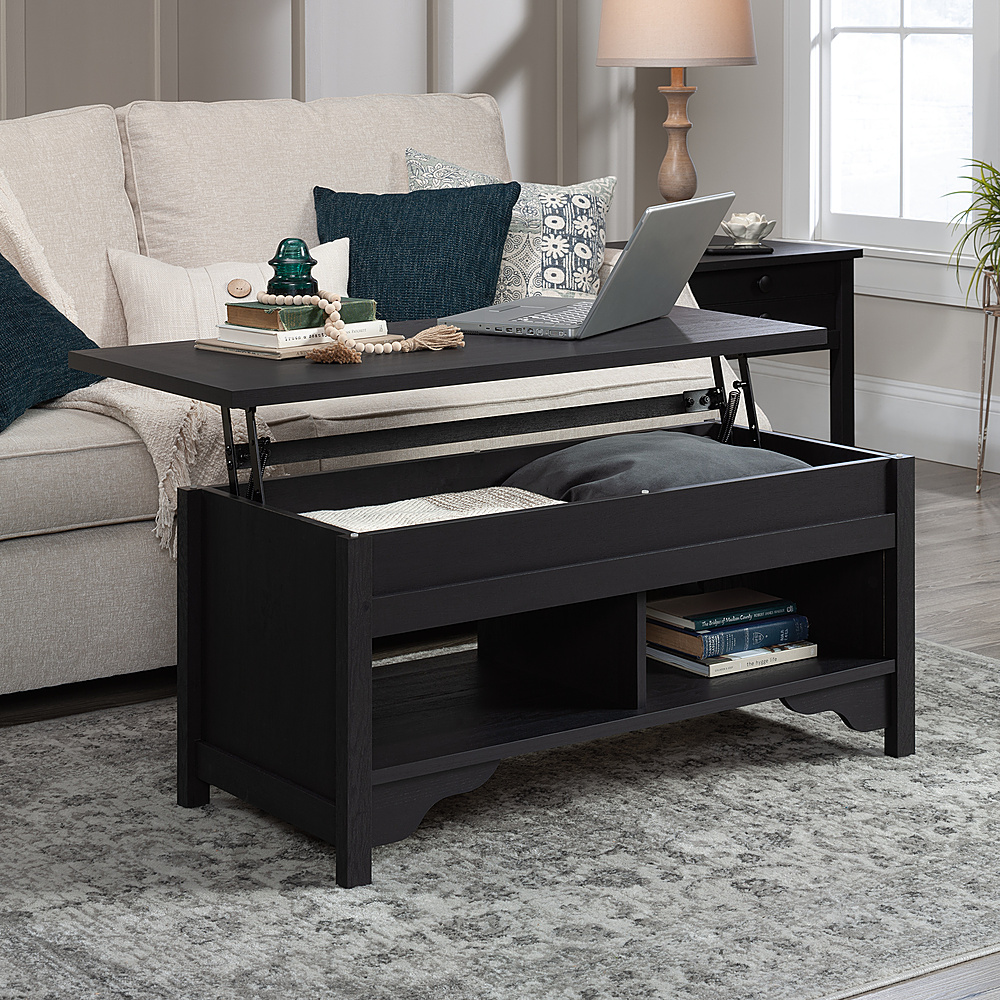 Sauder Dawson Trail Lift Top Coffee Table Left View