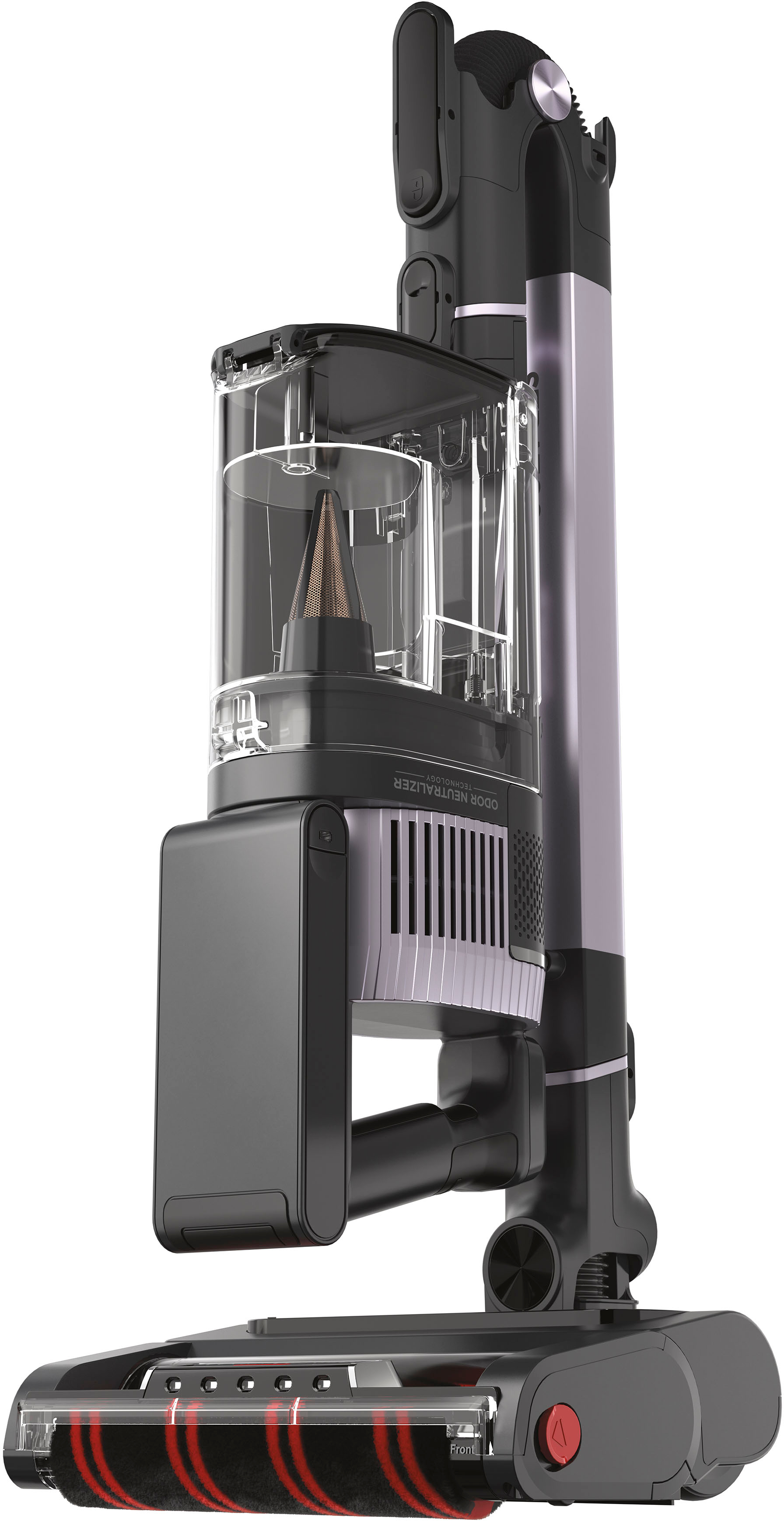Shark Stratos Cordless with Clean Sense IQ Ash Purple Left View