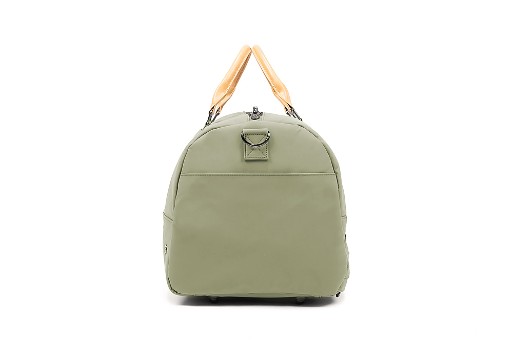 Pkg - Bishop 42L Recycled Duffle Bag - Green/Light Tan