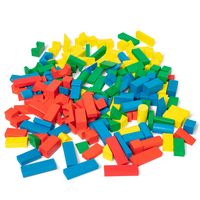 200 Piece Wood Blocks Set