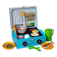 Let%27s Explore Wooden Camp Stove Play Set