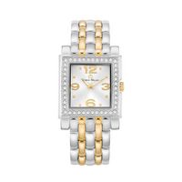 CARINA - Women%27s Giorgio Milano Stainless Steel Gold and Silver Tones with Swarovski Crystals