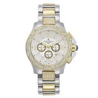 Priscill - Women%27S Giorgio Milano Stainless Steel Two-Tone With Swarovski Crystals