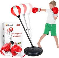 KMUYSL Punching Bag for Kids, Boxing Bag Set