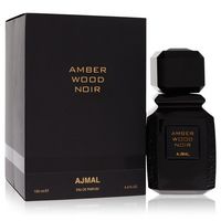 Ajmal Amber Wood Noir Perfume Unisex 3.4 oz Eau De Parfum Spray