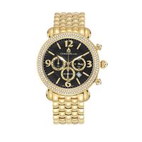 Giona - Women%27S Giorgio Milano Gold Tonel Watch With Swarovski Crystals