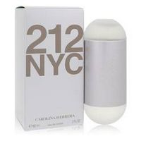 212 Eau De Toilette Spray (New Packaging) By Carolina Herrera 2 oz Eau De Toilette Spray