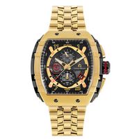 Maestro Metal - Men%27S Giorgio Milano Gold and Black Watch