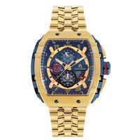 Maestro Metal - Men%27S Giorgio Milano Gold and Blue Watch