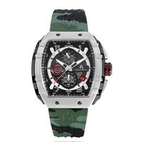 Maestro - Men%27S Giorgio Milano Silver and Green Watch