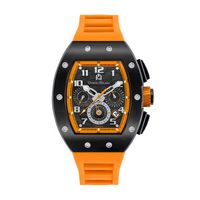 Carlo - Men%27S Giorgio Milano Orange Watch