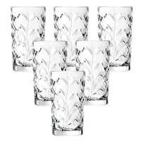 RCR Laurus Crystal Highball set of 6