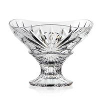 Crystal Pedestal Bowl Ophelia 9&quot;