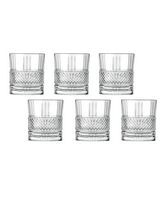 Brilliant Collection Double Old Fashion Set of 6 By Lorren Home Trends